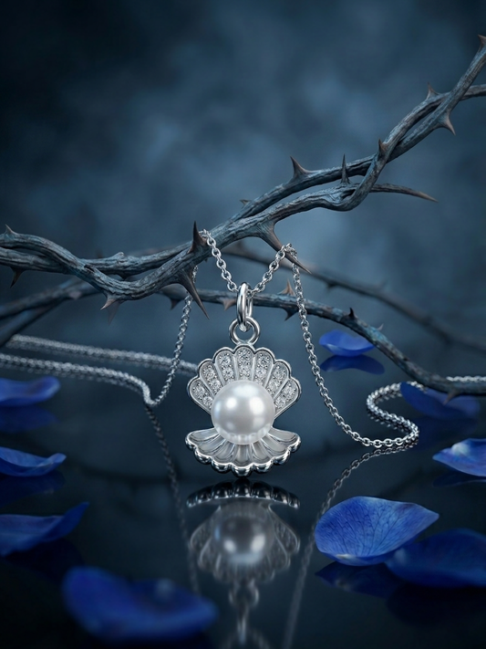 Collana Conchiglia "Sei la mia Perla"