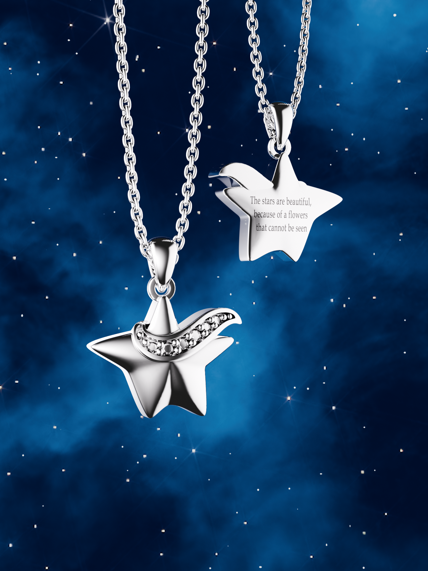 The Star with the Scarf Necklace
