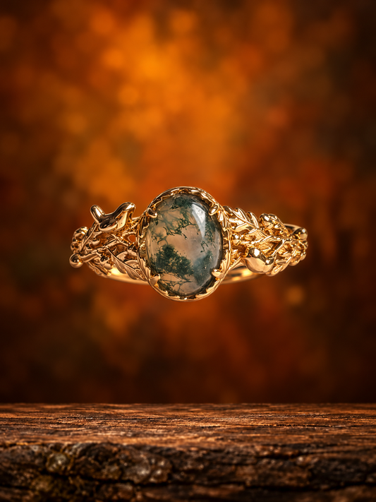 Suren & Oak Wedding Ring