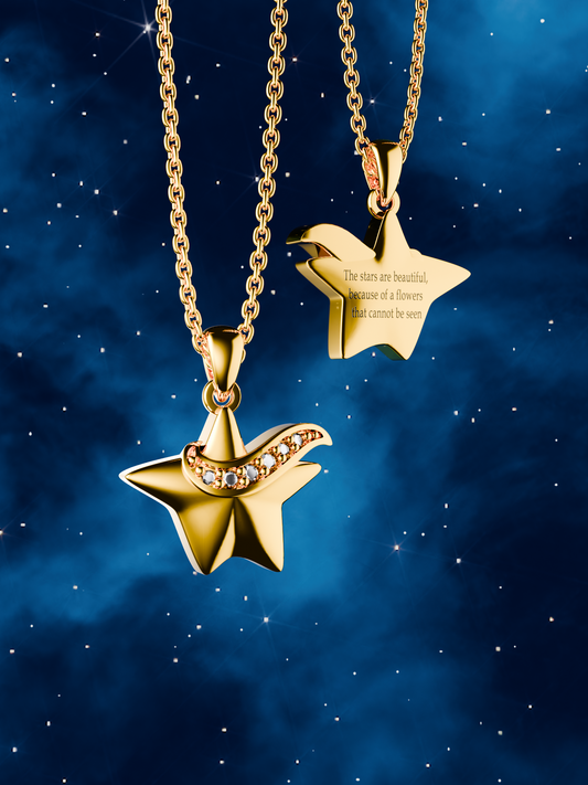 The Star with the Scarf Necklace