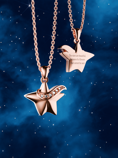 The Star with the Scarf Necklace