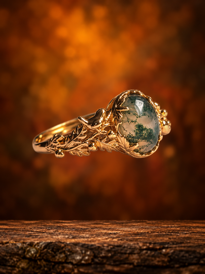 Suren & Oak Wedding Ring