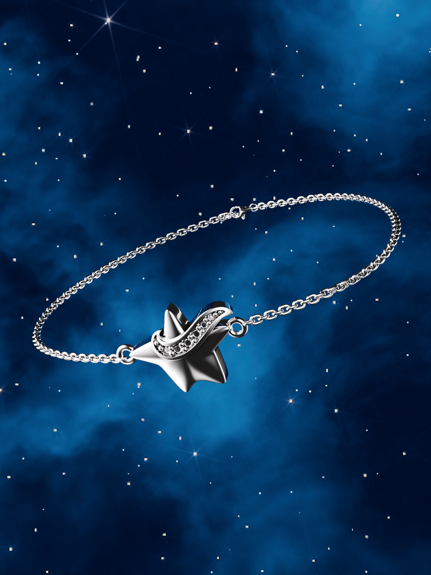 The Star with the Scarf Bracelet