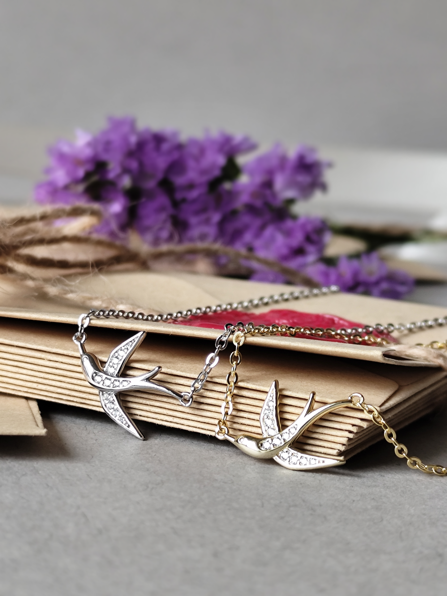 Nightingale Marisol & Iris Friendship Necklace