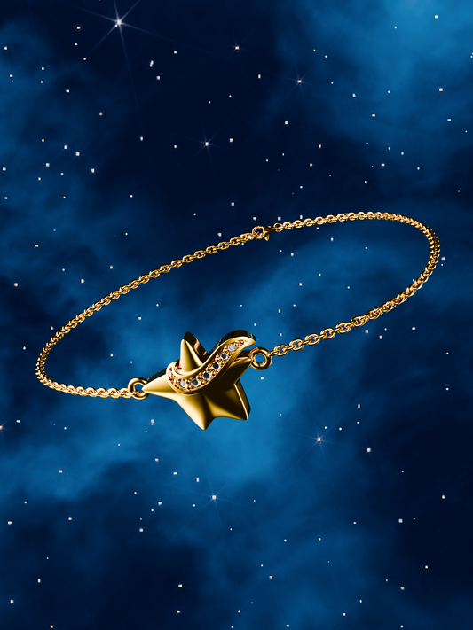 The Star with the Scarf Bracelet
