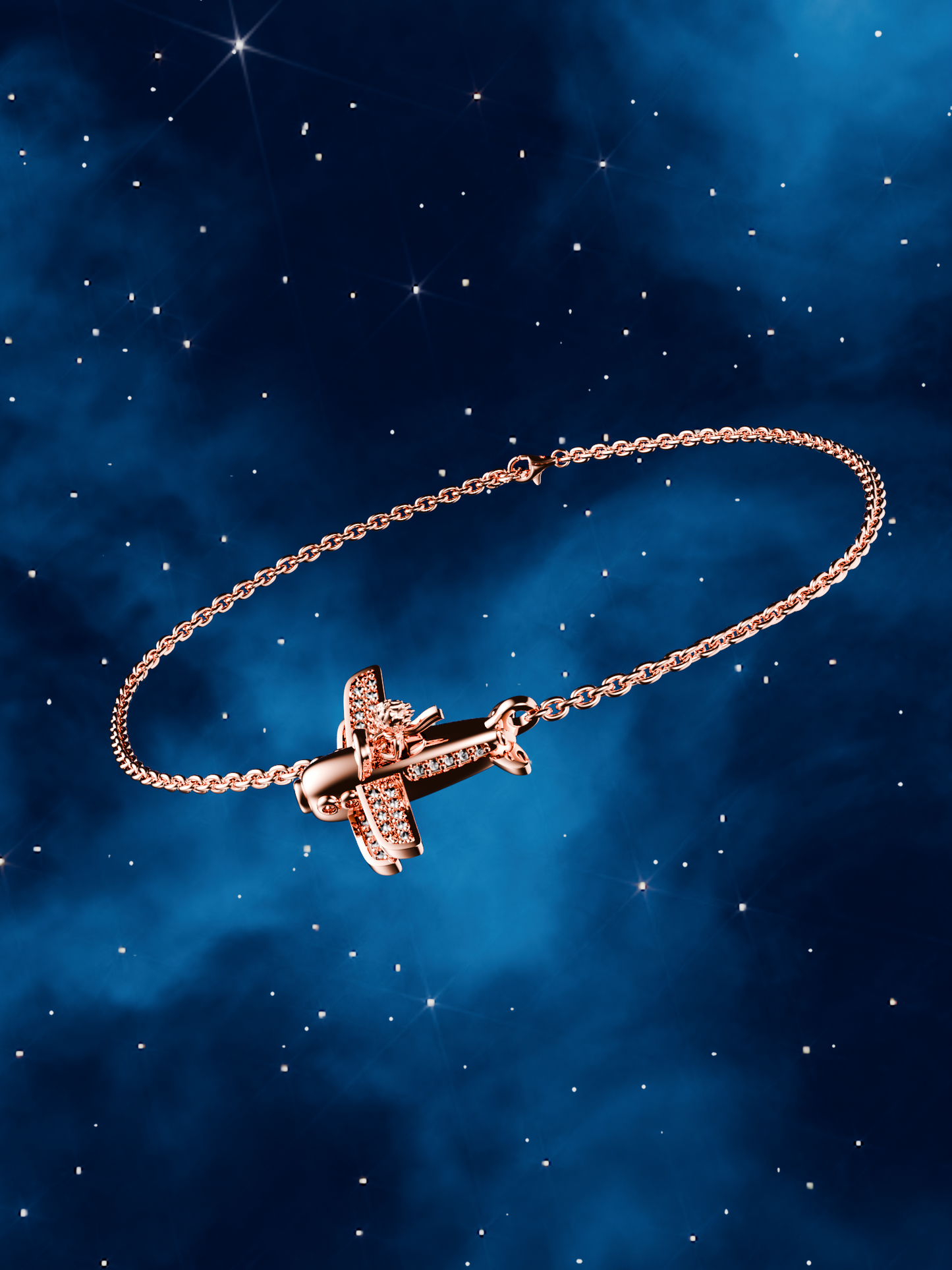 The Little Prince Airplane Bracelet