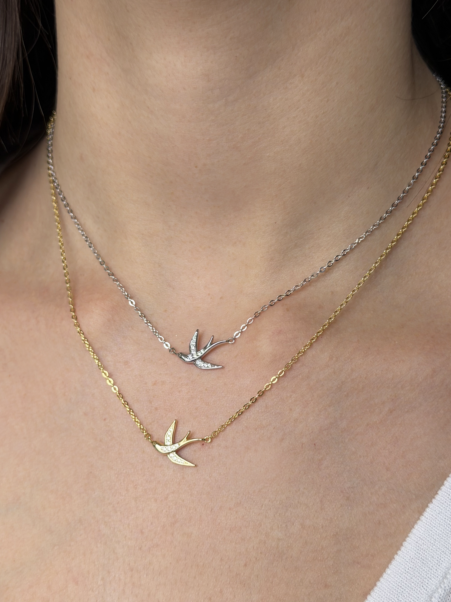 Nightingale Marisol & Iris Friendship Necklace