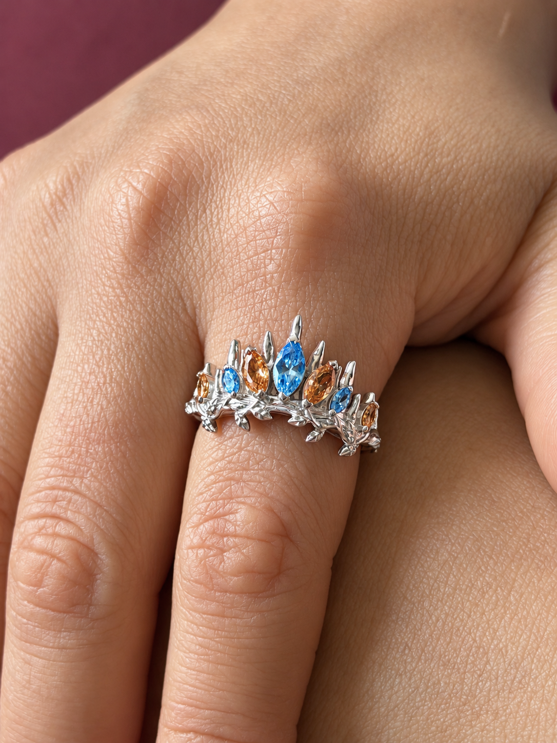 Suren's Crown of Icicles Ring