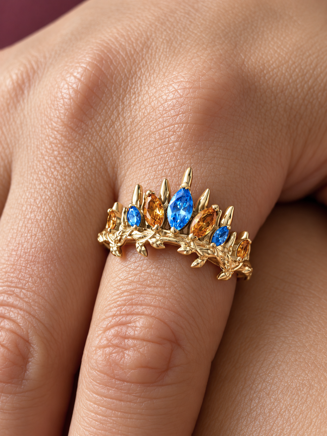 Suren's Crown of Icicles Ring