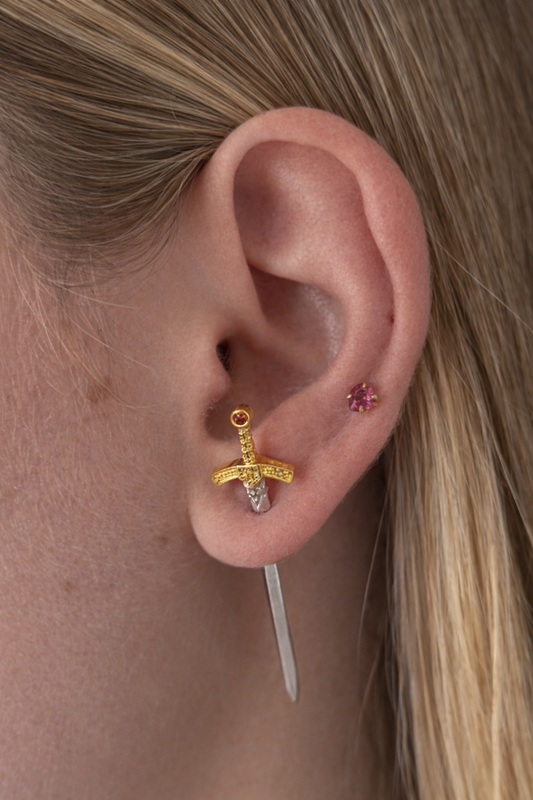 Goldryn Sword Ear Cuff