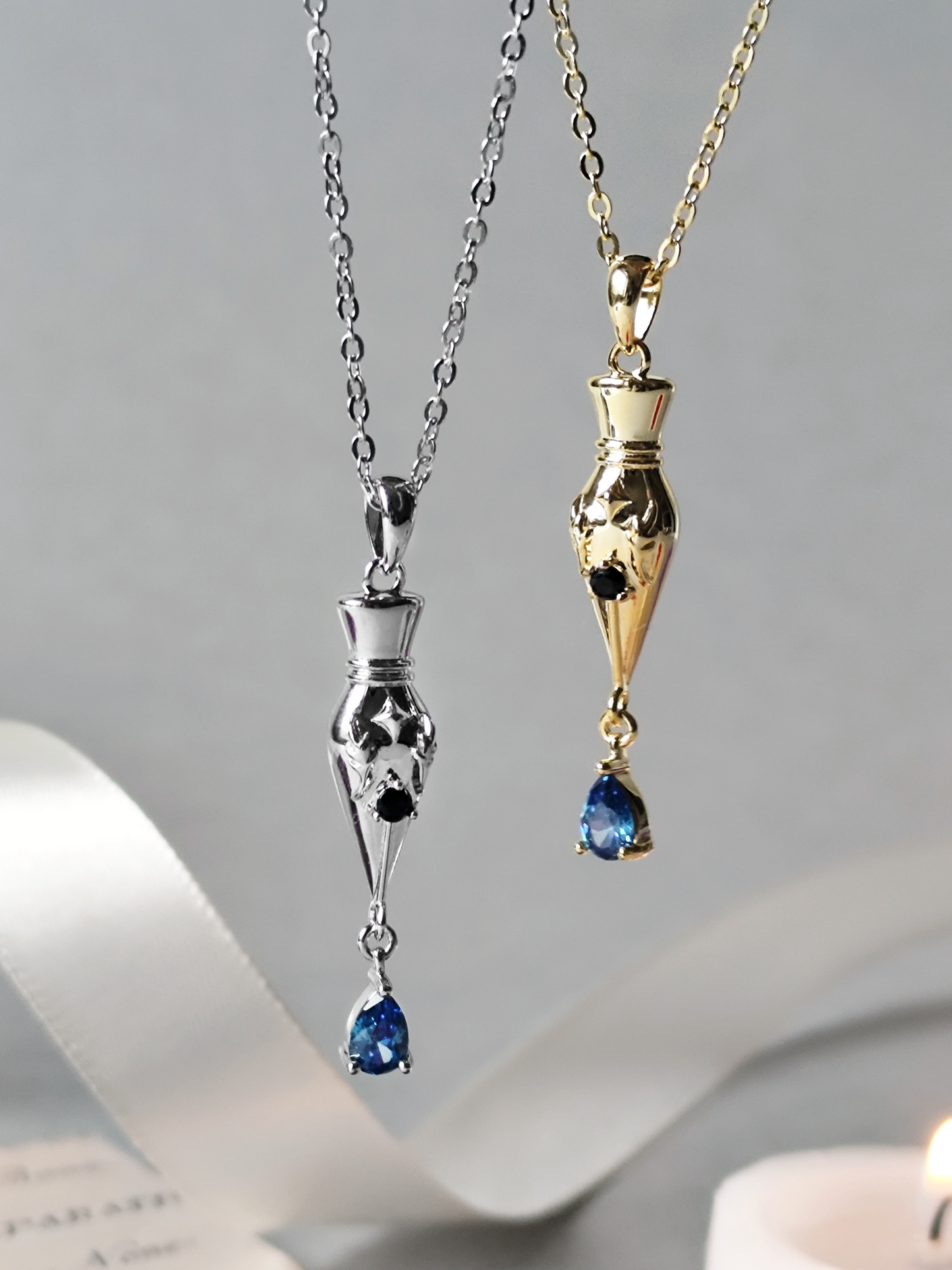 Inkridden Tribune Pen Nib Necklace