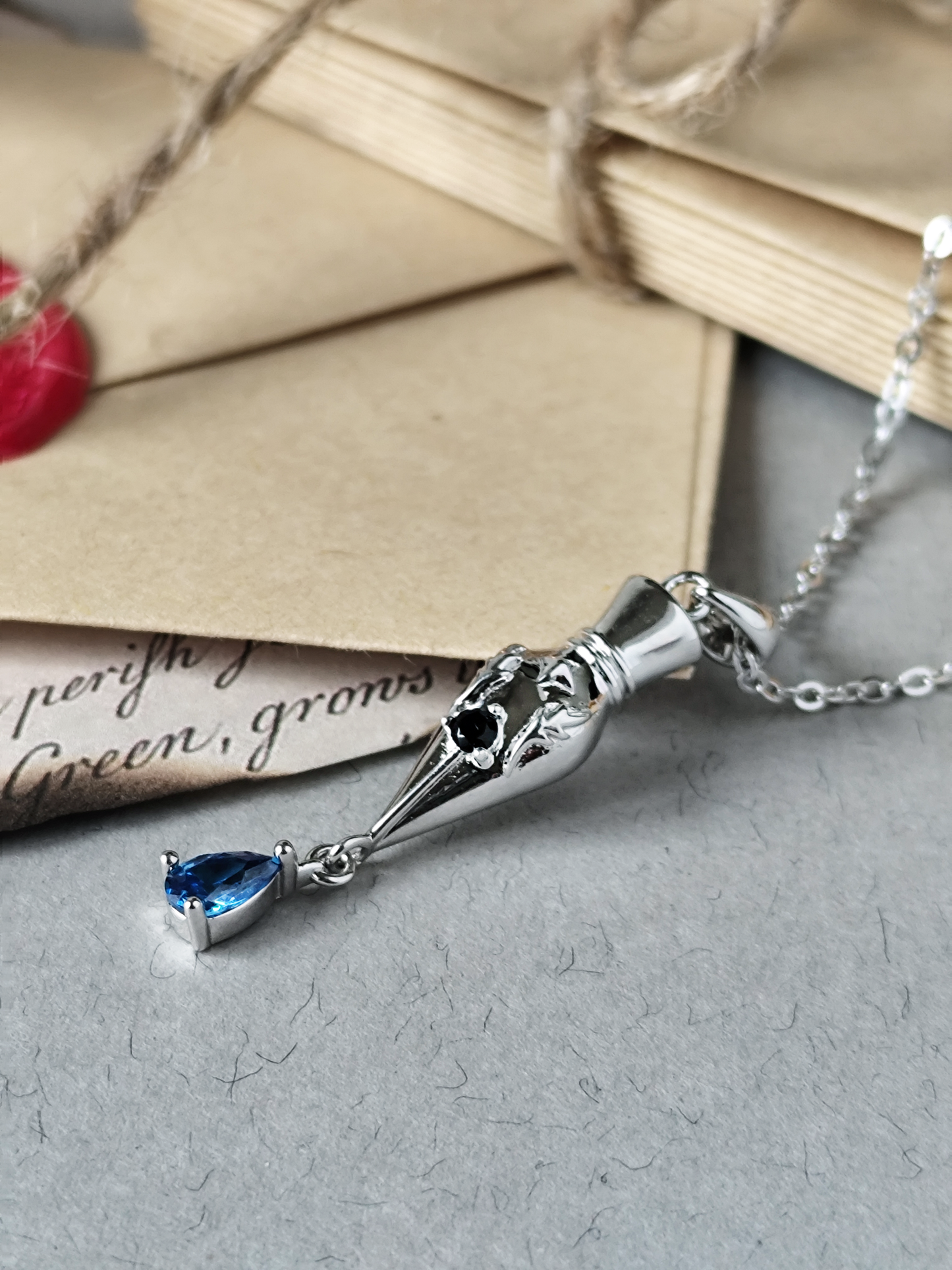 Inkridden Tribune Pen Nib Necklace