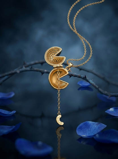 Collana Locket Biscotto della Fortuna