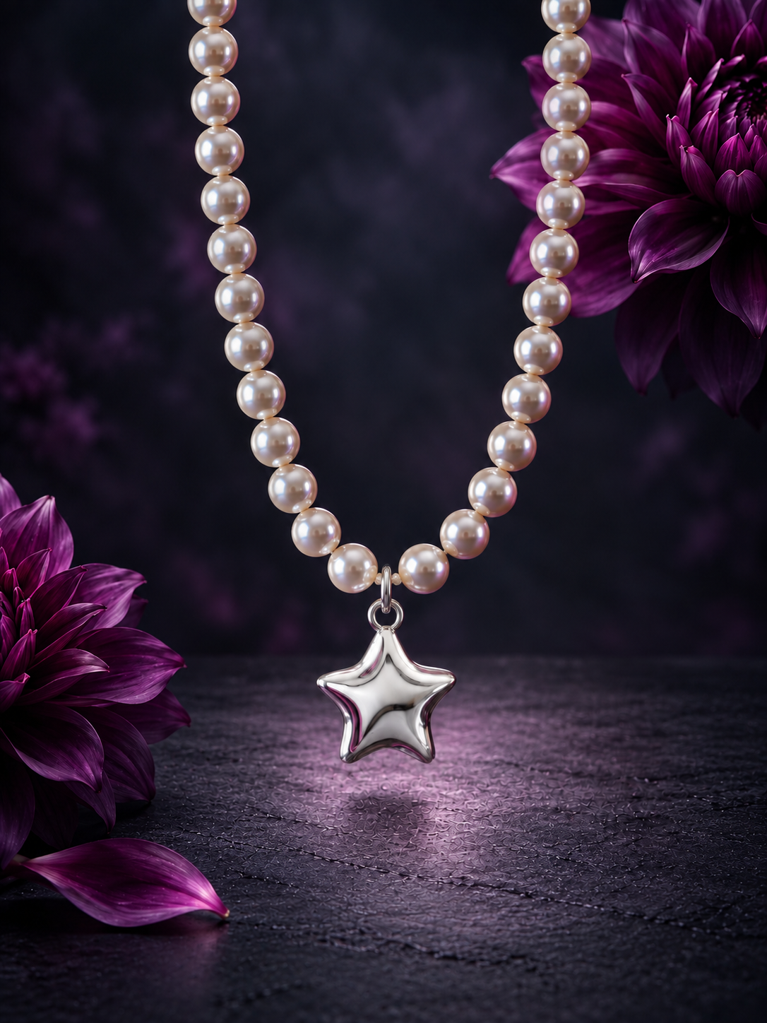 Collana Perle "5 Minuti, Stella"
