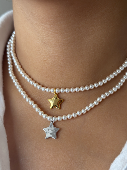 Collana Perle "5 Minuti, Stella"