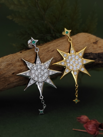 Taryn's Moon & Star Earrings