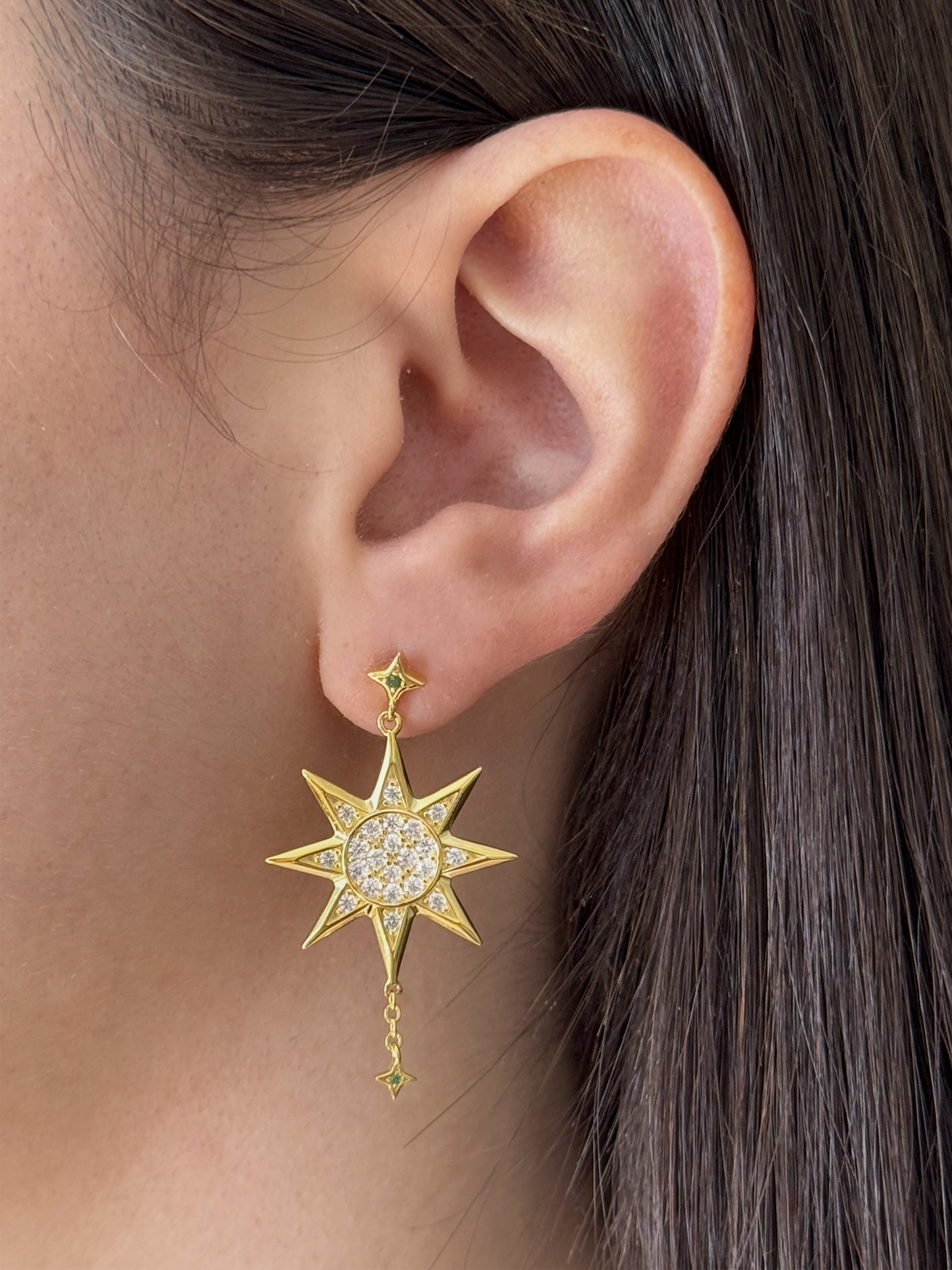 Taryn's Moon & Star Earrings