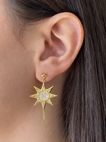 Taryn's Moon & Star Earrings