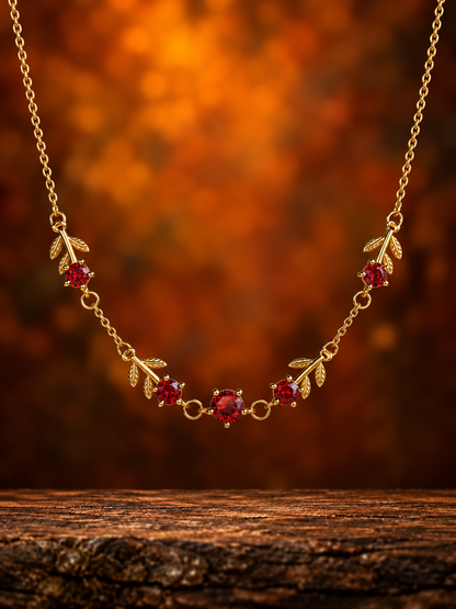 Rowan Berries Necklace