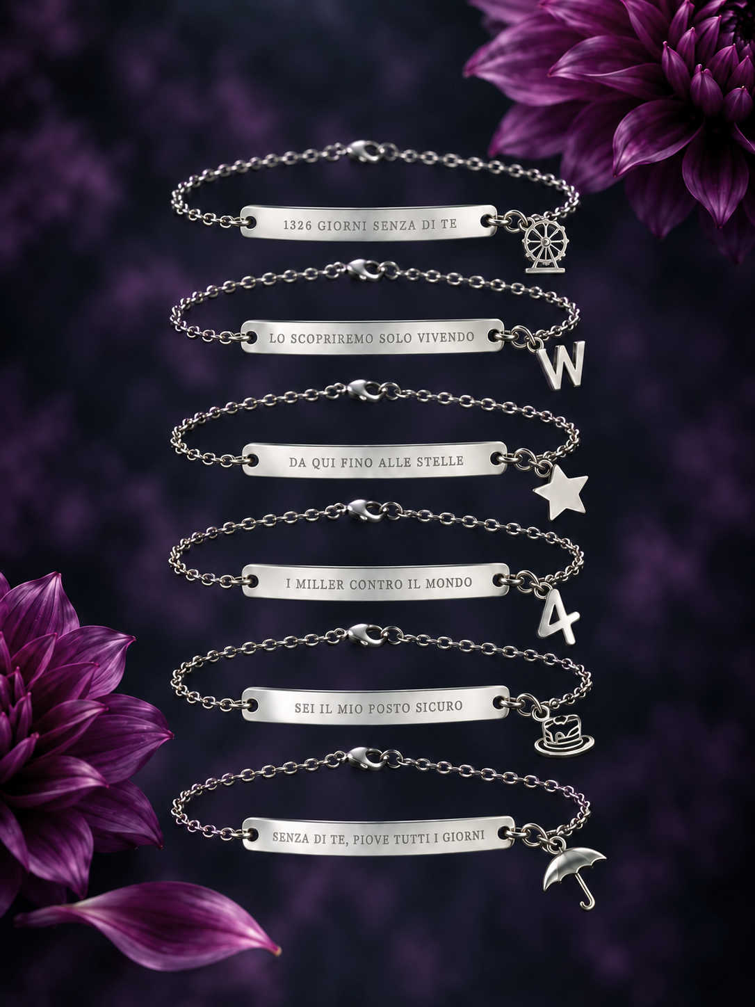 Bracciali Frasi "Limitless"