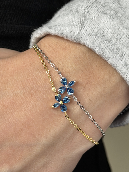 Iris Flower Bracelet