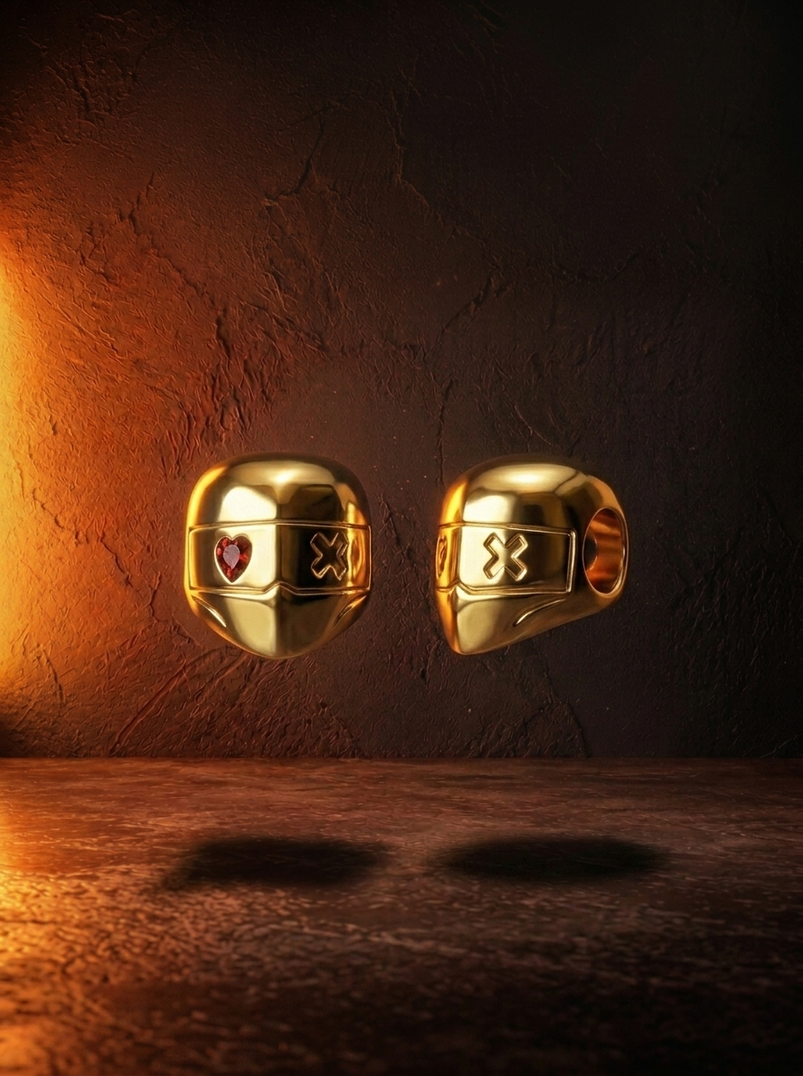 Junior Biker Helmet Charm