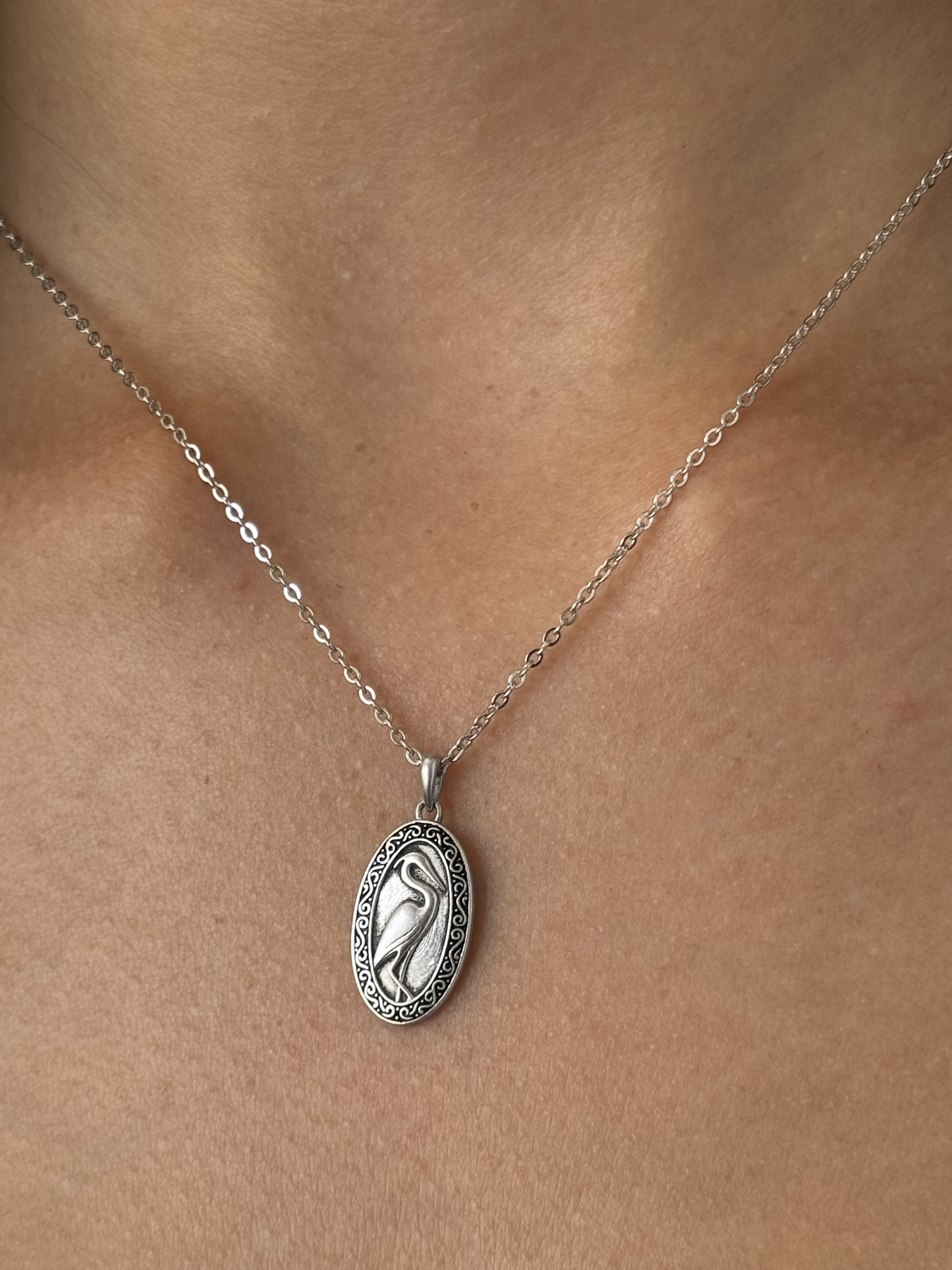 Heron Necklace