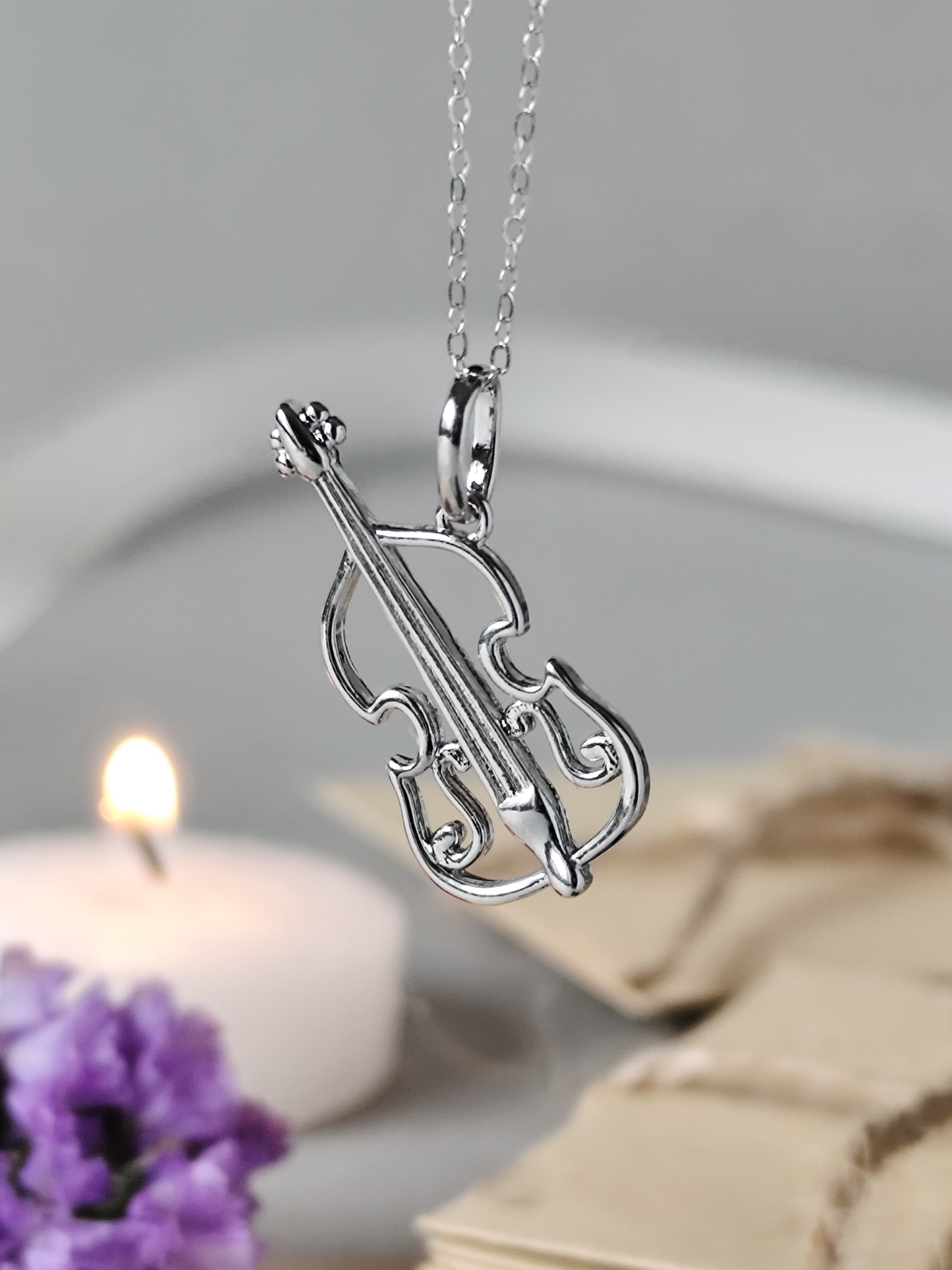 Atties's Violin Necklace