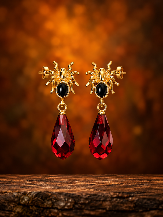 Cardan's Spider Earrings