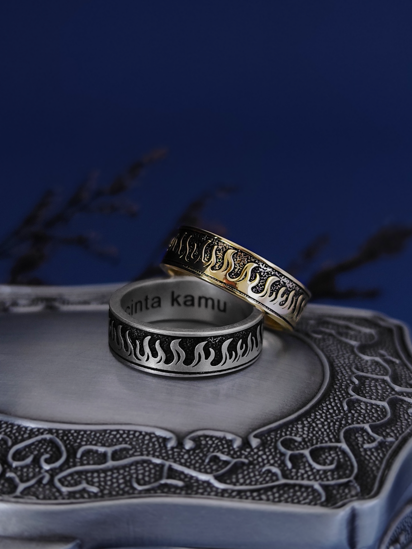 Malec Wedding Band Ring