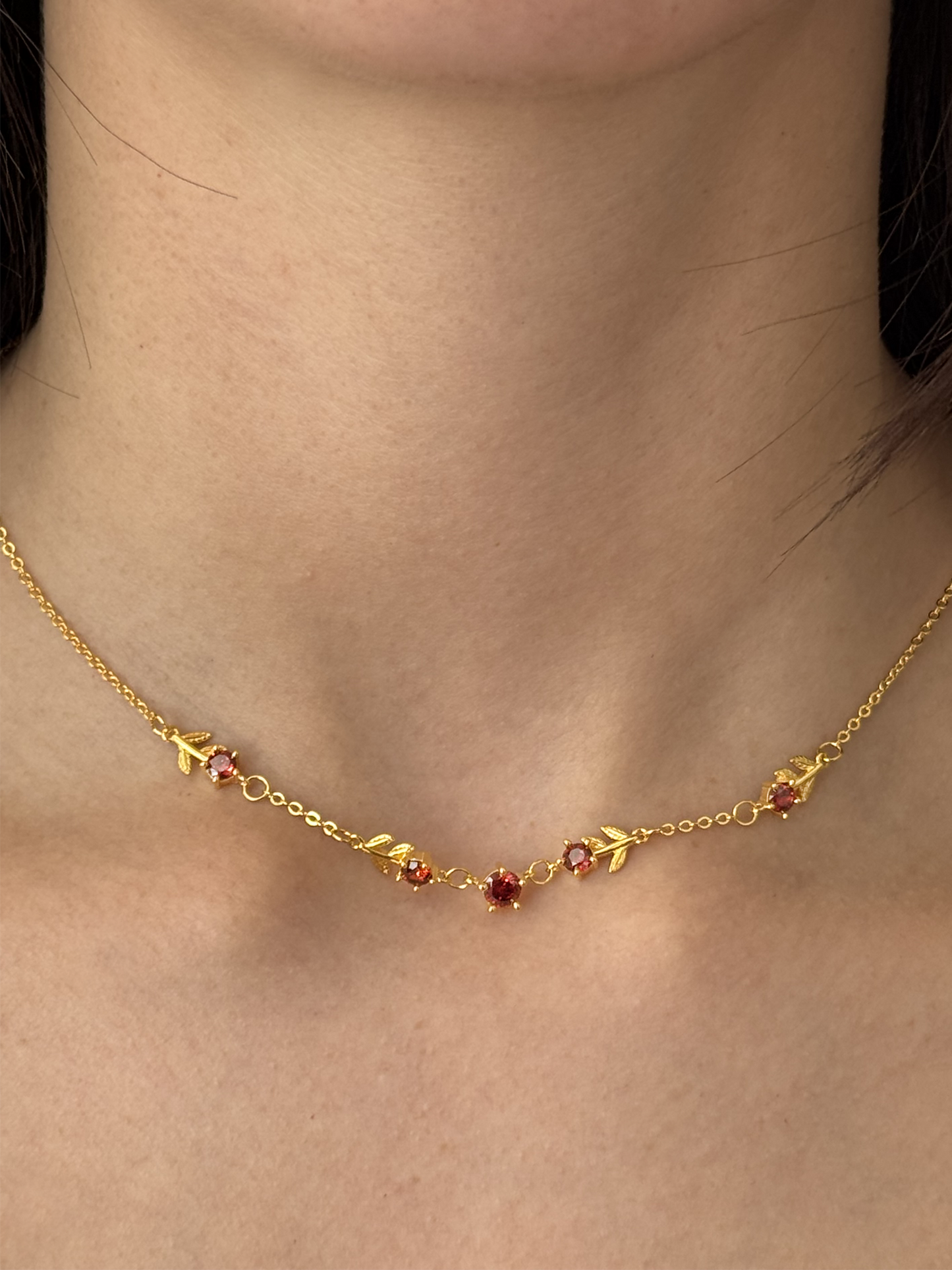 Rowan Berries Necklace