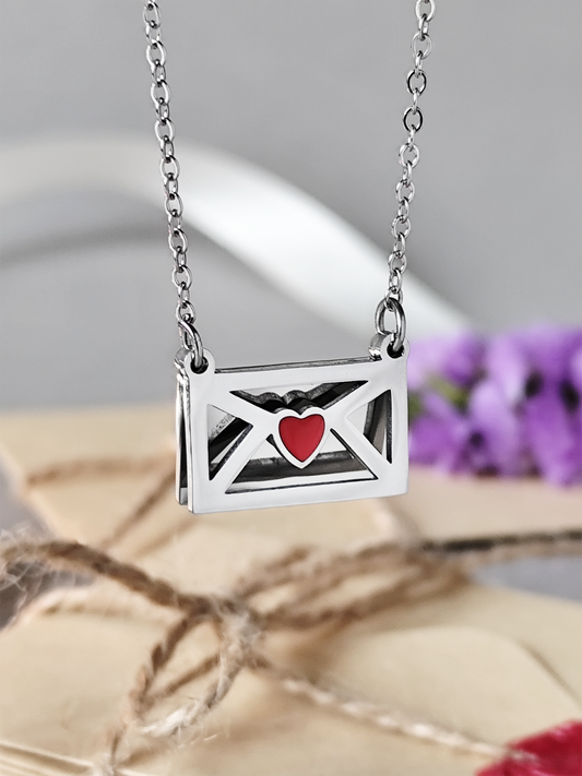 Custom Envelope Necklace