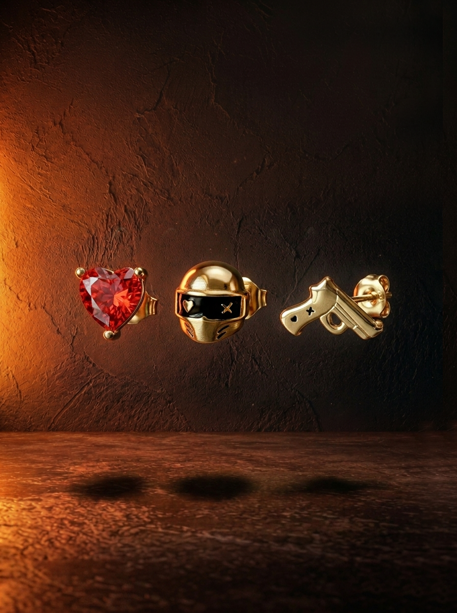 SET Caught Up Stud Earrings