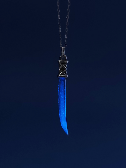 Glow in the Dark Seraph Blade Necklace
