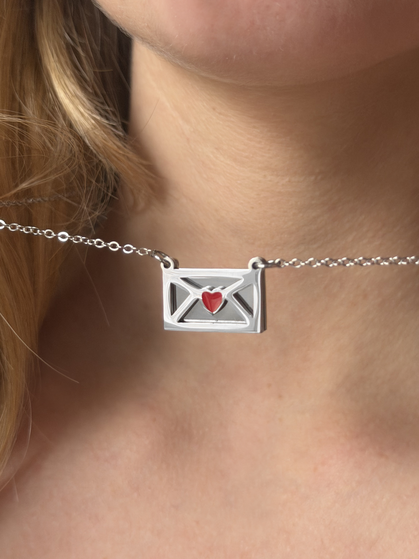 Custom Envelope Necklace