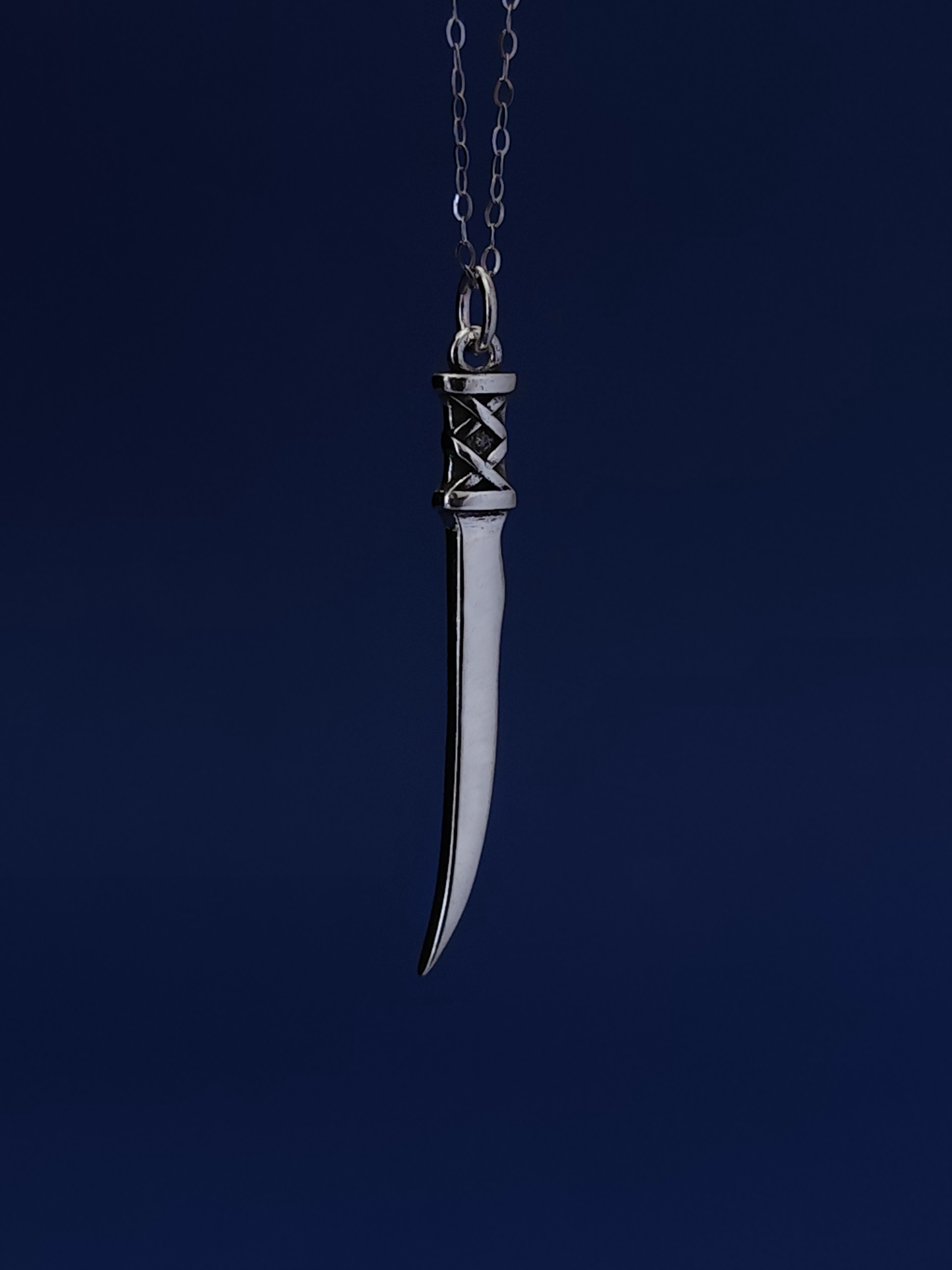 Glow in the Dark Seraph Blade Necklace