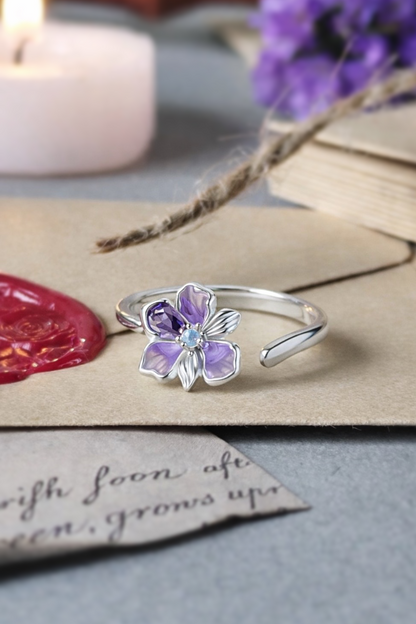 Iris Flower Ring