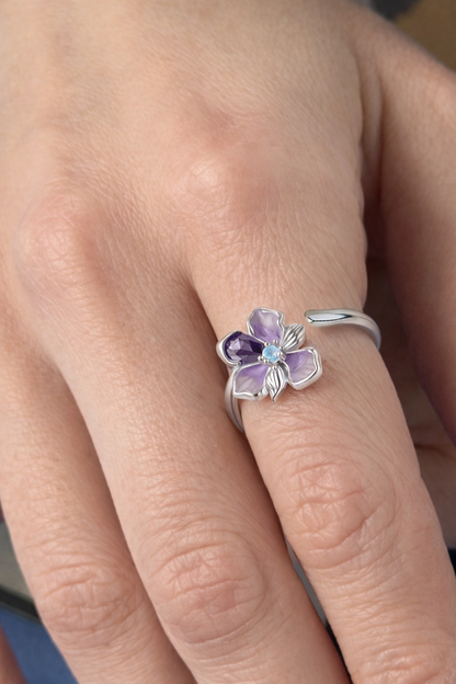 Iris Flower Ring
