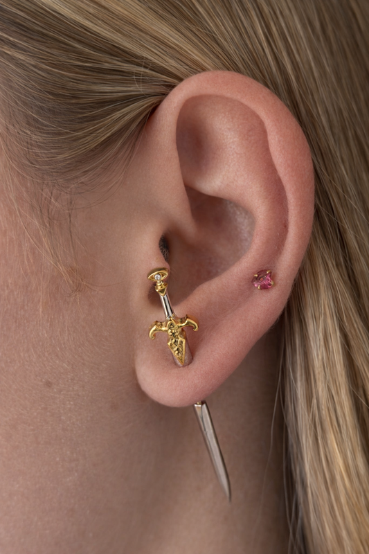 Damaris Sword Ear Cuff