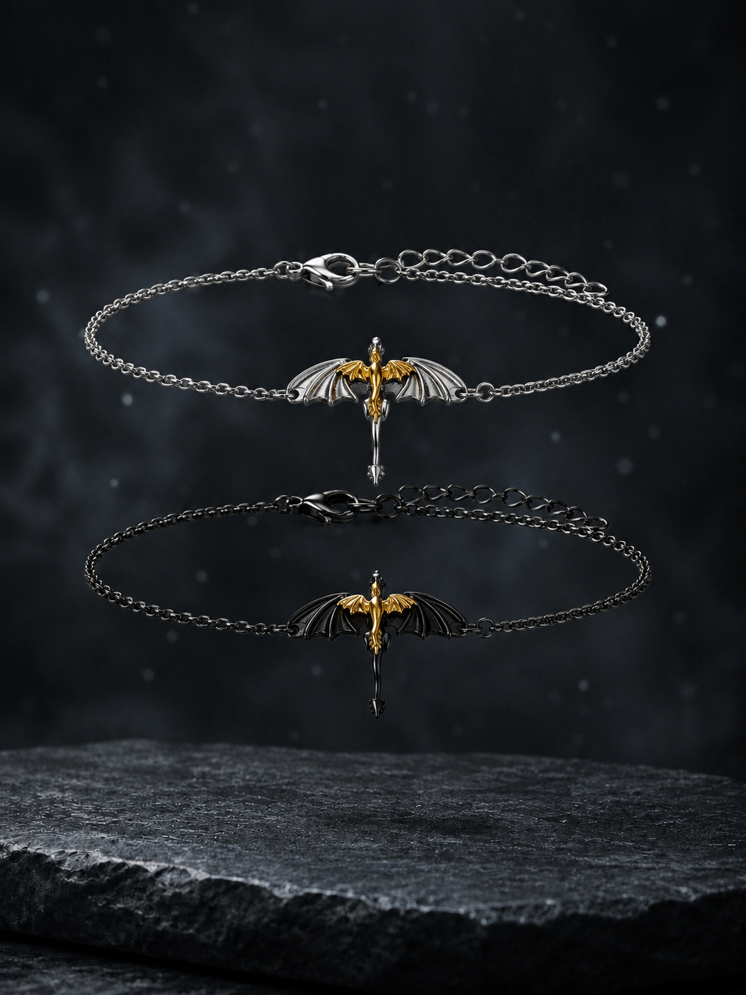 Violet Dragon Relic Bracelet