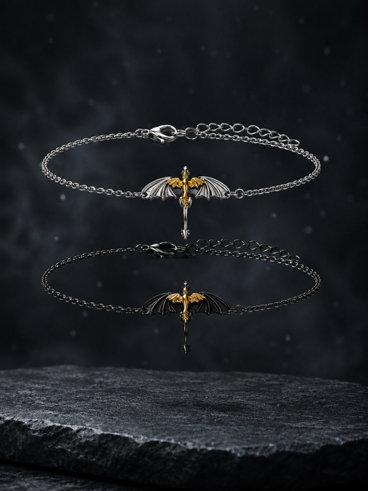 Violet Dragon Relic Bracelet