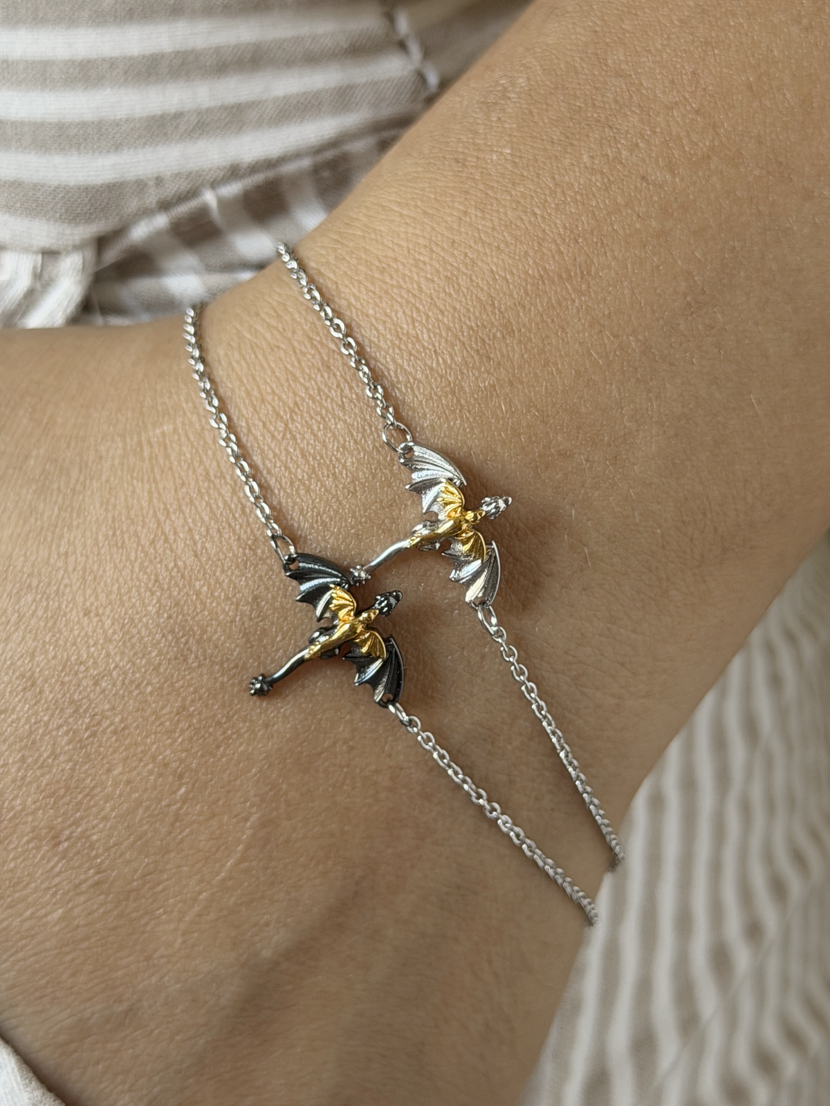 Violet Dragon Relic Bracelet