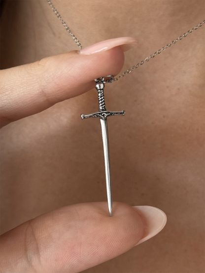 Blackthorn Sword Necklace