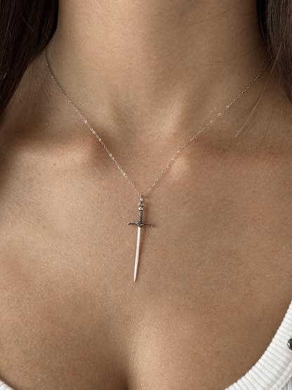 Blackthorn Sword Necklace