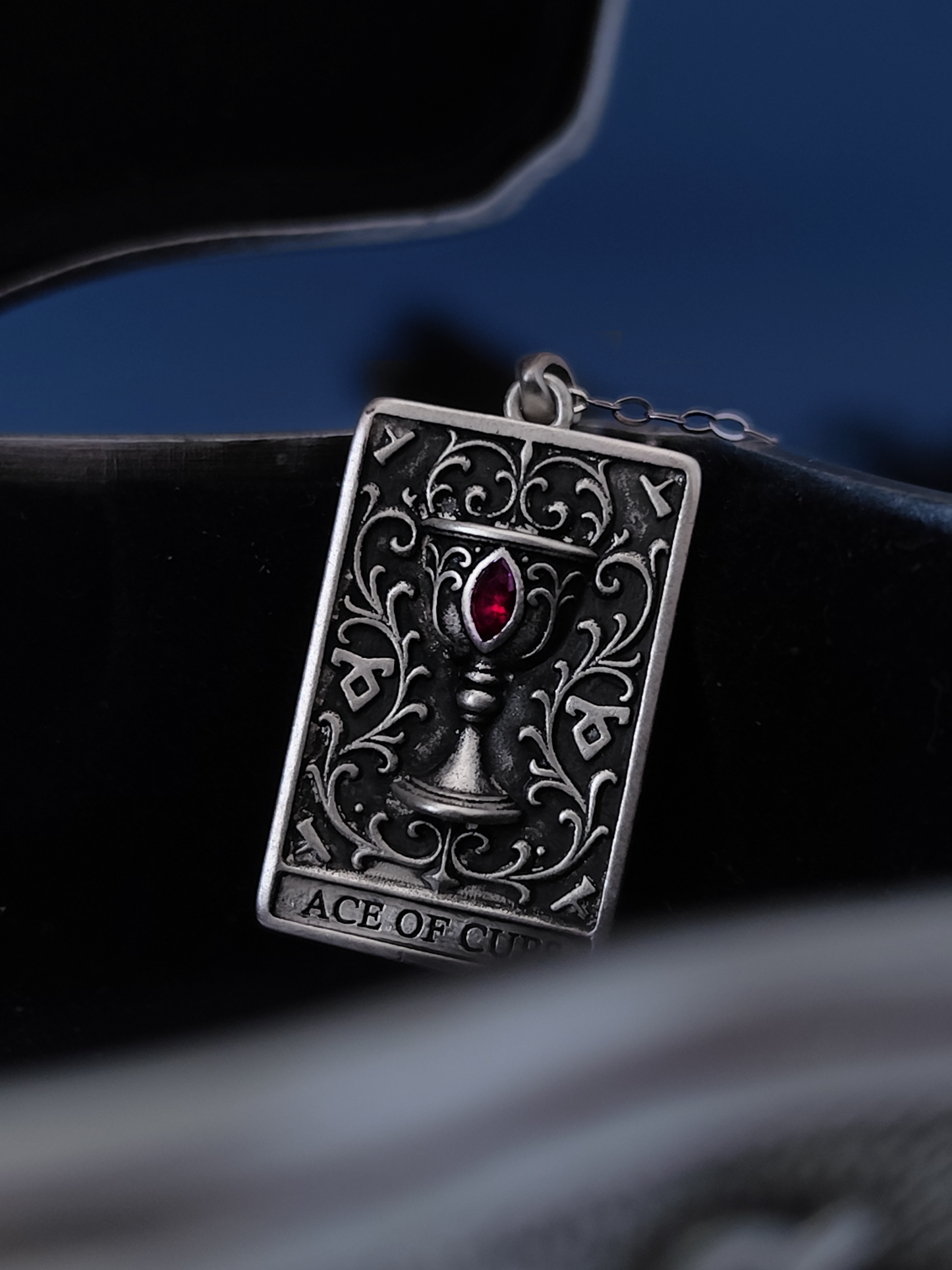 The Mortal Cup Tarot Necklace