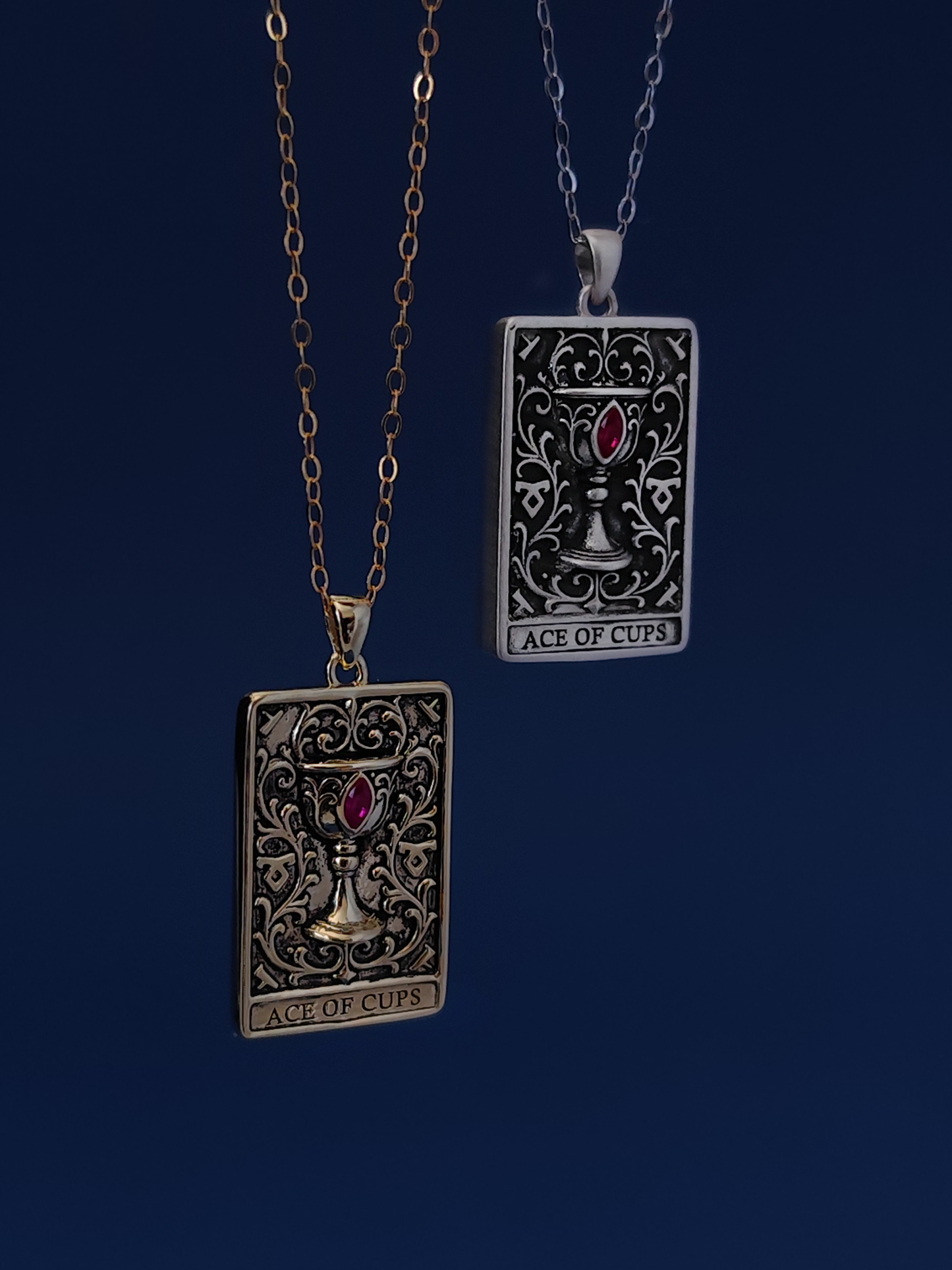 The Mortal Cup Tarot Necklace