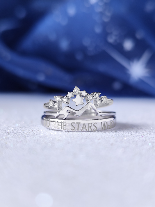 Set "To the Stars who Listen" Rings