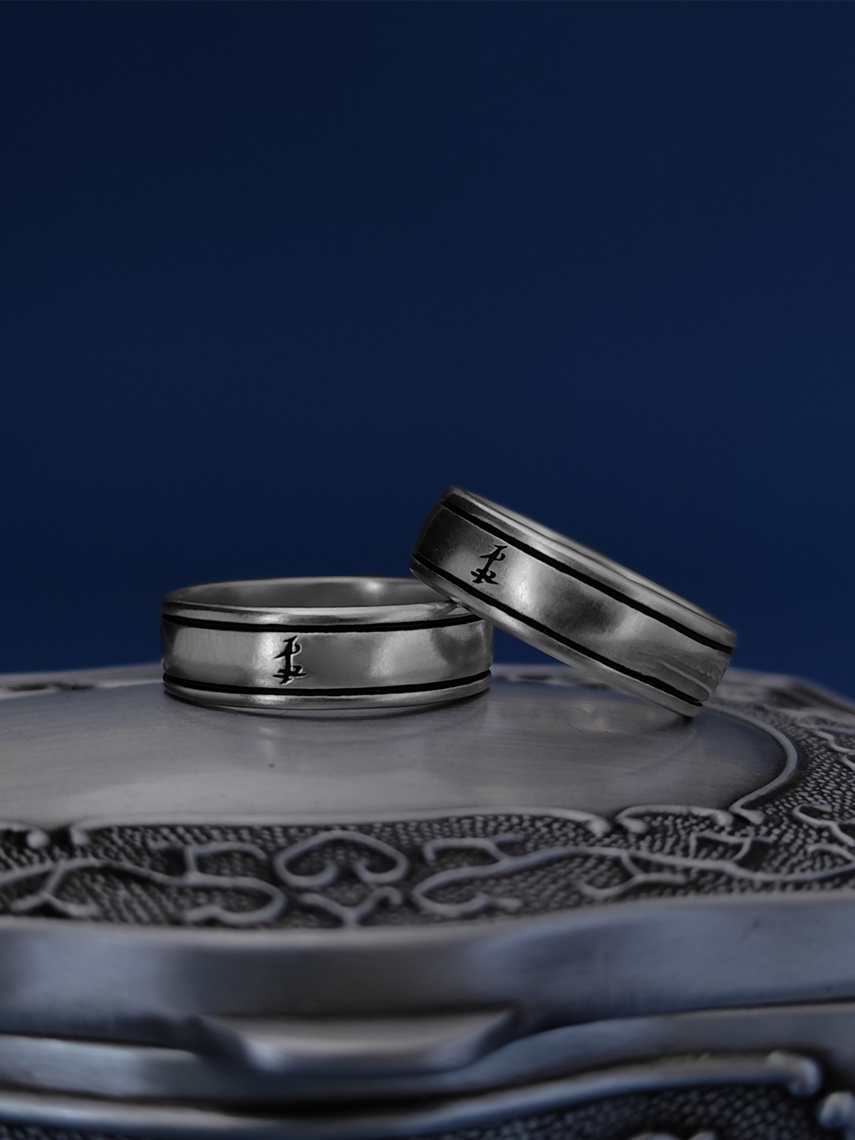 Parabatai Rune Ring Parabatai Band Ring – Gadget4entertainment