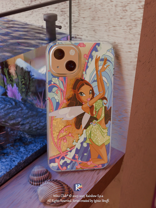 Aisha Liquid Glitter iPhone / Samsung Cover