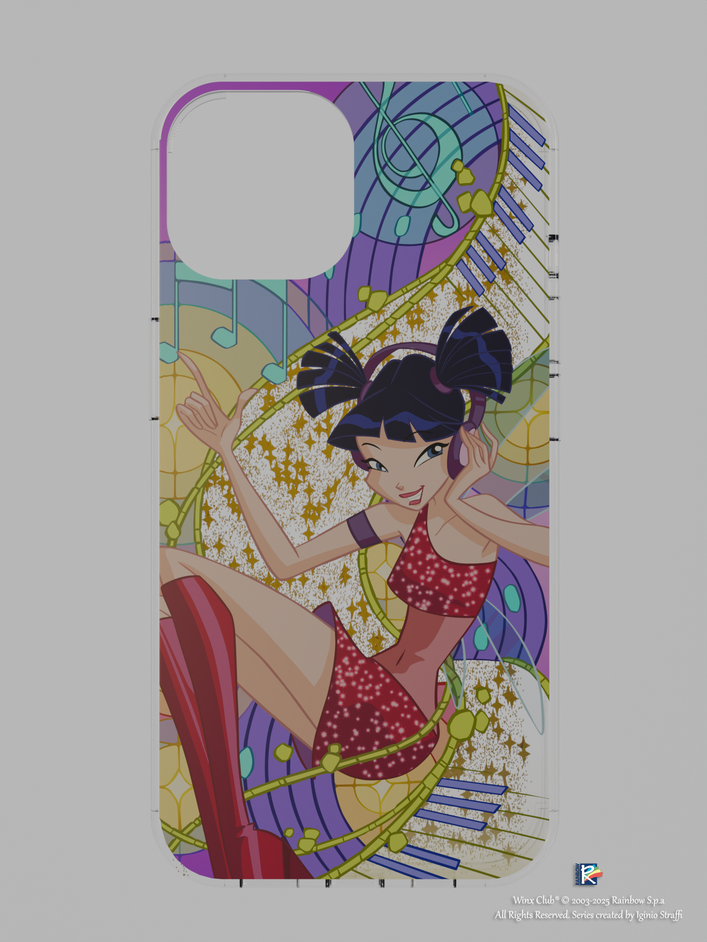 Musa Liquid Glitter iPhone / Samsung Cover